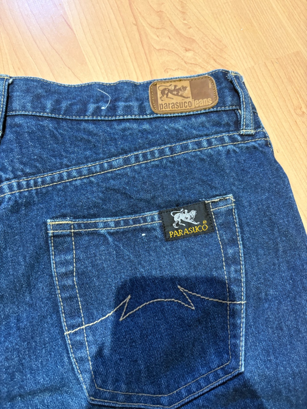 Vintage Parasuco Denim Women's Blue Jean Shorts - Picture 4 of 4